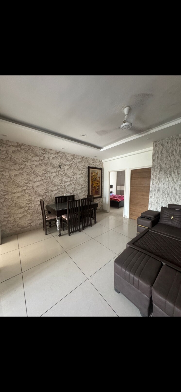 Living Room, lifestyle-homes 3 Bedroom 1350 Sq.Ft. Builder Floor In Patiala Road Zirakpur 8881502