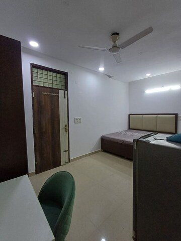Kitchen in 1 RK Builder Floor at Sushant Lok I – for Rent