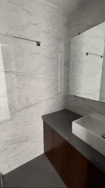 Bathroom in 4 BHK Apartment at Joy Legend, Khar West – for Rent