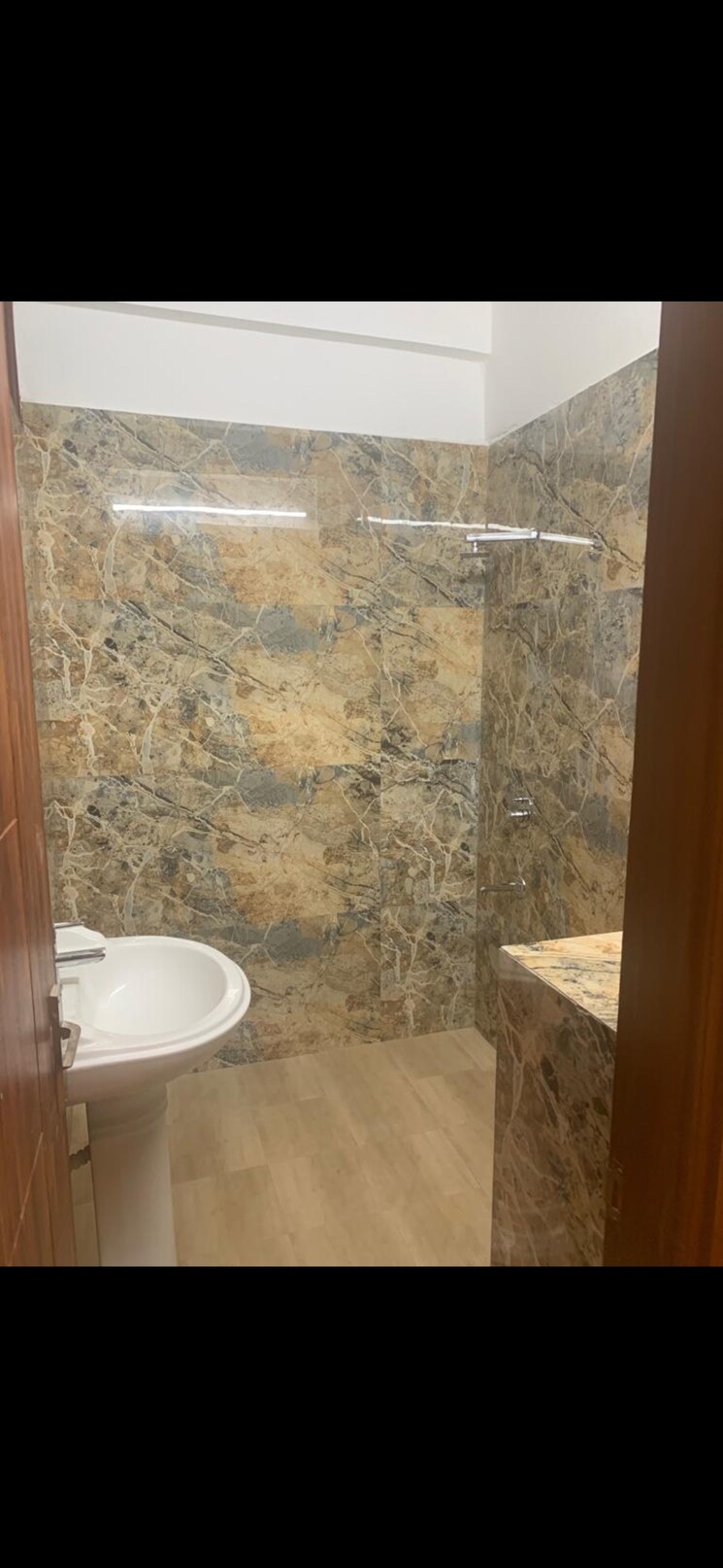 Bathroom, harmony-homes-chandigarh 3 Bedroom 1350 Sq.Ft. Builder Floor In Ambala Highway Zirakpur 8881531