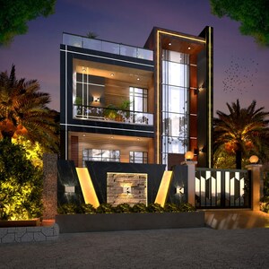 6 BHK Villa – Exterior View View at Sector 110 - for Sale