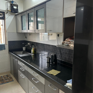 Kitchen in 2.5 BHK Apartment at Dhokali – for Rent