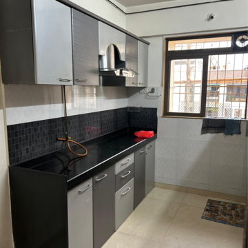 Kitchen in 2.5 BHK Apartment at Dhokali – for Rent