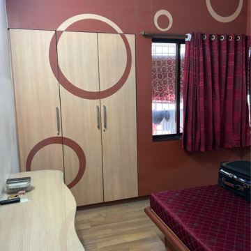 Bedroom in 2.5 BHK Apartment at Dhokali – for Rent