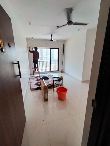 Living Room in 1 BHK Apartment at Parinee Essence, Kandivali West – for Rent