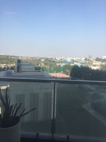 Balcony in 3.5 BHK Apartment at Ahinsha Naturez Park, Sector 41 – for Sale