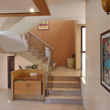 Staircase in 4 BHK Villa at Talera Park, Kalyani Nagar – for Sale