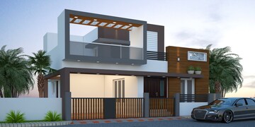 3 BHK Villa – Exterior View View at VS Avenue, Thudiyalur - for Sale