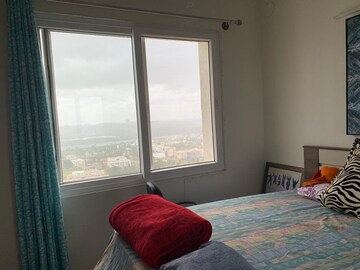 Bedroom in 2.5 BHK Apartment at Prestige Lakeside Habitat, Varthur – for Rent
