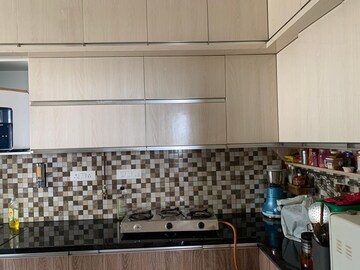 Kitchen in 2.5 BHK Apartment at Prestige Lakeside Habitat, Varthur – for Rent