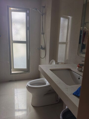 Bathroom in 2 BHK Apartment at Hiranandani Lake Verandahs, Bilekahalli – for Rent