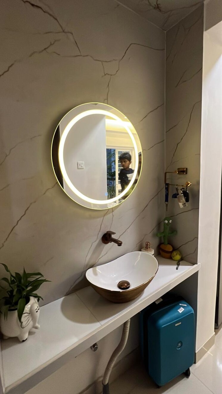 Bathroom, treasure-society 2 Bedroom 1100 Sq.Ft. Apartment In Pimple Gurav Pune 8881875