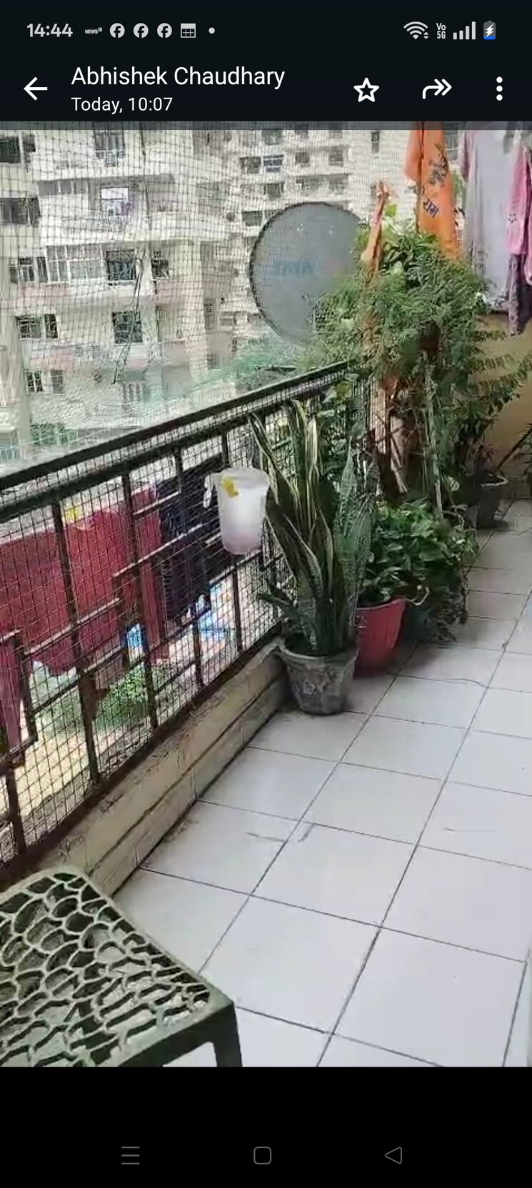 Balcony, gaur-valerio 3 Bedroom 1559 Sq.Ft. Apartment In Indrapuram Ghaziabad 8881864