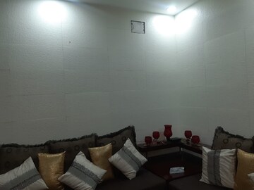 Living Room in 3 BHK Builder Floor at M2K The White House, Sector 57 – for Rent