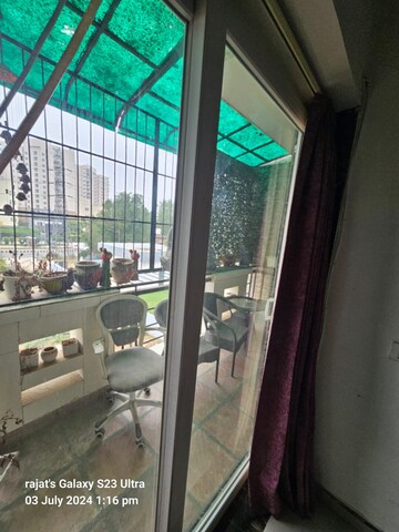 Balcony in 3 BHK Builder Floor at M2K The White House, Sector 57 – for Rent