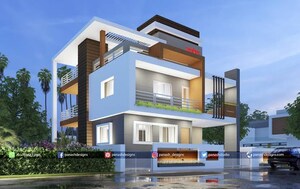 6+ BHK Independent House – Exterior View View at Gamma I Greater Noida - for Sale