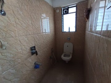 Bathroom in 3 BHK Apartment at Shakti Enclave Phase 2, Malad West – for Rent