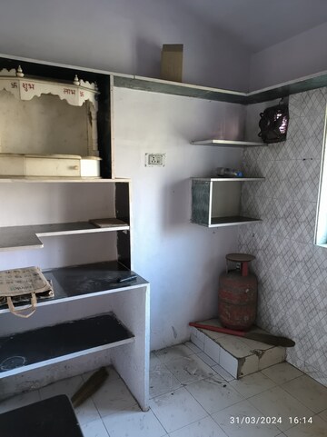 Kitchen in 1 BHK Apartment at Anand Nagar Dahisar – for Rent