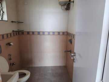 Bathroom in 3 BHK Apartment at Swami Tower, Chembur – for Rent