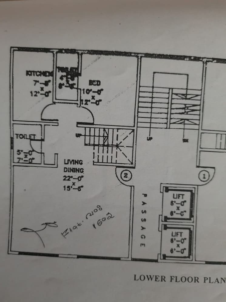 Floor Plan, swami-tower 3 Bedroom 1700 Sq.Ft. Apartment In Chembur Mumbai 8882106