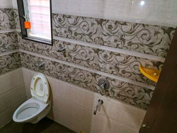 Bathroom in 1 BHK Apartment at Saptarishi Towers, Kandivali West – for Rent