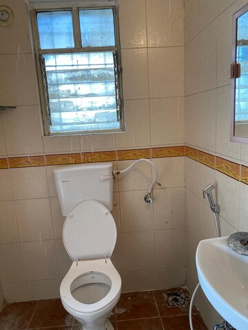 Bathroom in 3 BHK Apartment at Pentagon Fortune East, Kharadi – for Rent