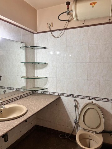 Bathroom in 3 BHK Apartment at Clover Water Garden Apartment, Kalyani Nagar – for Rent