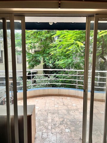 Balcony in 3 BHK Apartment at Clover Water Garden Apartment, Kalyani Nagar – for Rent