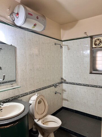 Bathroom in 3 BHK Apartment at Clover Water Garden Apartment, Kalyani Nagar – for Rent