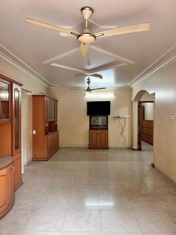 Living Room in 3 BHK Apartment at Clover Water Garden Apartment, Kalyani Nagar – for Rent