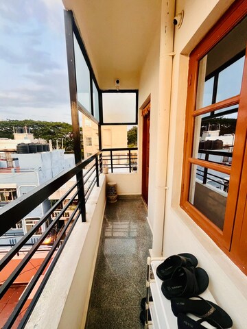 Balcony in 2 BHK Builder Floor at New Thippasandra – for Rent