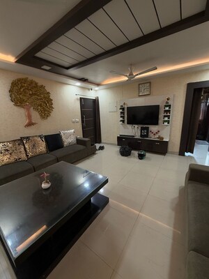 Living Room in 3 BHK Apartment at Alaknanda Apartment Gomti Nagar, Gomti Nagar – for Sale