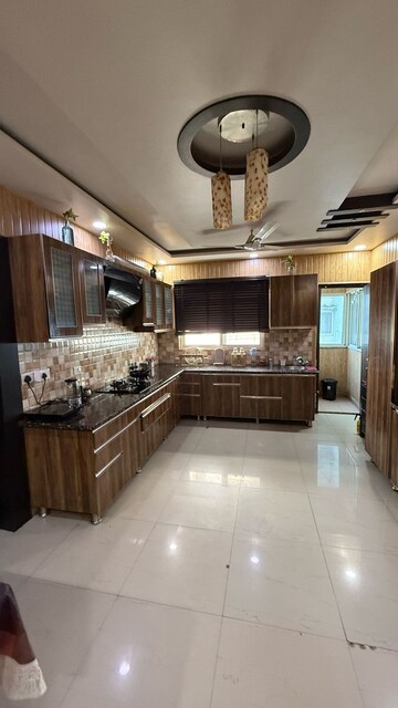 Kitchen in 3 BHK Apartment at Alaknanda Apartment Gomti Nagar, Gomti Nagar – for Sale