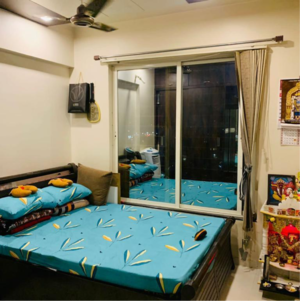 Bedroom in 2 BHK Apartment at Bhojwani Destiny, Pimple Saudagar – for Sale