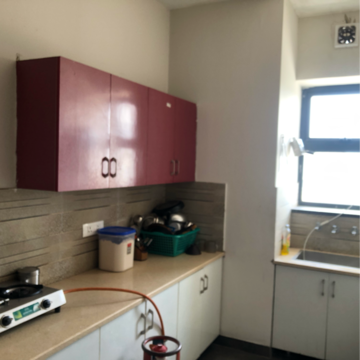 Kitchen in 2 BHK Builder Floor at Aerocity – for Rent