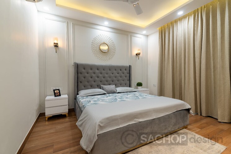 Bedroom, eros-rosewood-city 3 Bedroom 2200 Sq.Ft. Villa In Sector 49 Gurgaon 8882335