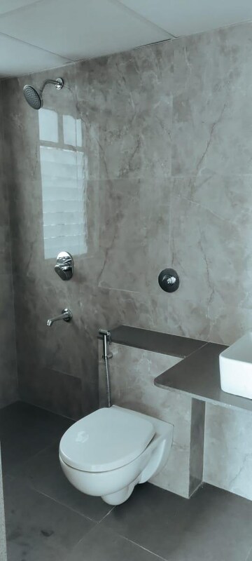 Bathroom in 2 BHK Apartment at 173 West Oaks, Wakad – for Rent