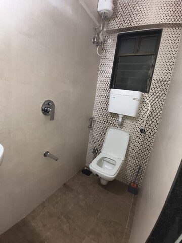 Bathroom in 2 BHK Apartment at Aastha Heights, Goregaon West – for Rent