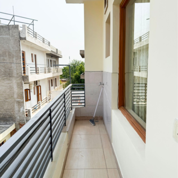 Balcony in 3 BHK Builder Floor at Aerocity – for Rent