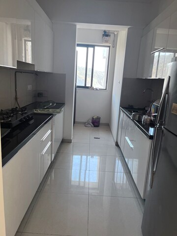 Kitchen in 2 BHK Apartment at Shapoorji Pallonji Vicinia, Powai – for Rent