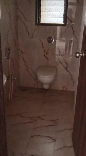 Bathroom in 1 BHK Apartment at Abrol Avirahi Heights, Malad West – for Rent