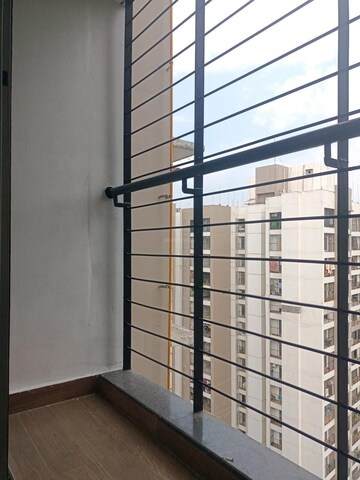 Balcony in 2 BHK Apartment at Runwal Eirene, Balkum Pada – for Sale