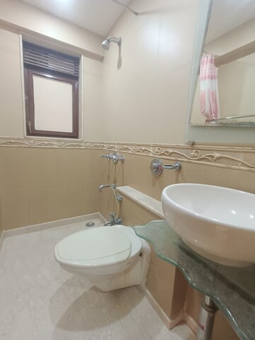 Bathroom in 3 BHK Apartment at Ekta Heritage Apartment, Khar West – for Rent