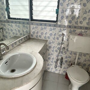 Bathroom in 3 BHK Penthouse at Clover Village, Netaji Nagar – for Sale