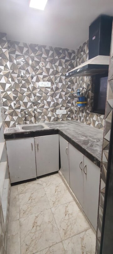 Kitchen in 1 BHK Builder Floor at Chattarpur – for Rent