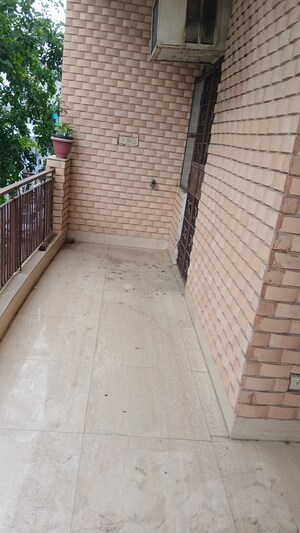 Balcony in 3 BHK Builder Floor at DDA Taimoor Enclave, New Friends Colony – for Sale