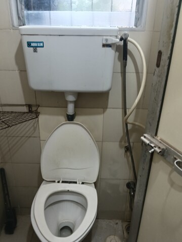 Bathroom in 1 BHK Apartment at Golders Green CHS, Borivali West – for Rent