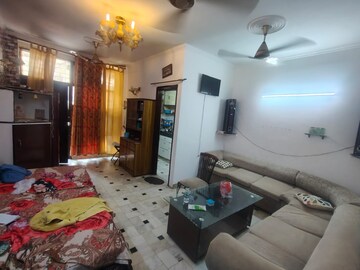 Living Room in 2 BHK Apartment at Boutique Residential Apartments C-220, Malviya Nagar – for Rent