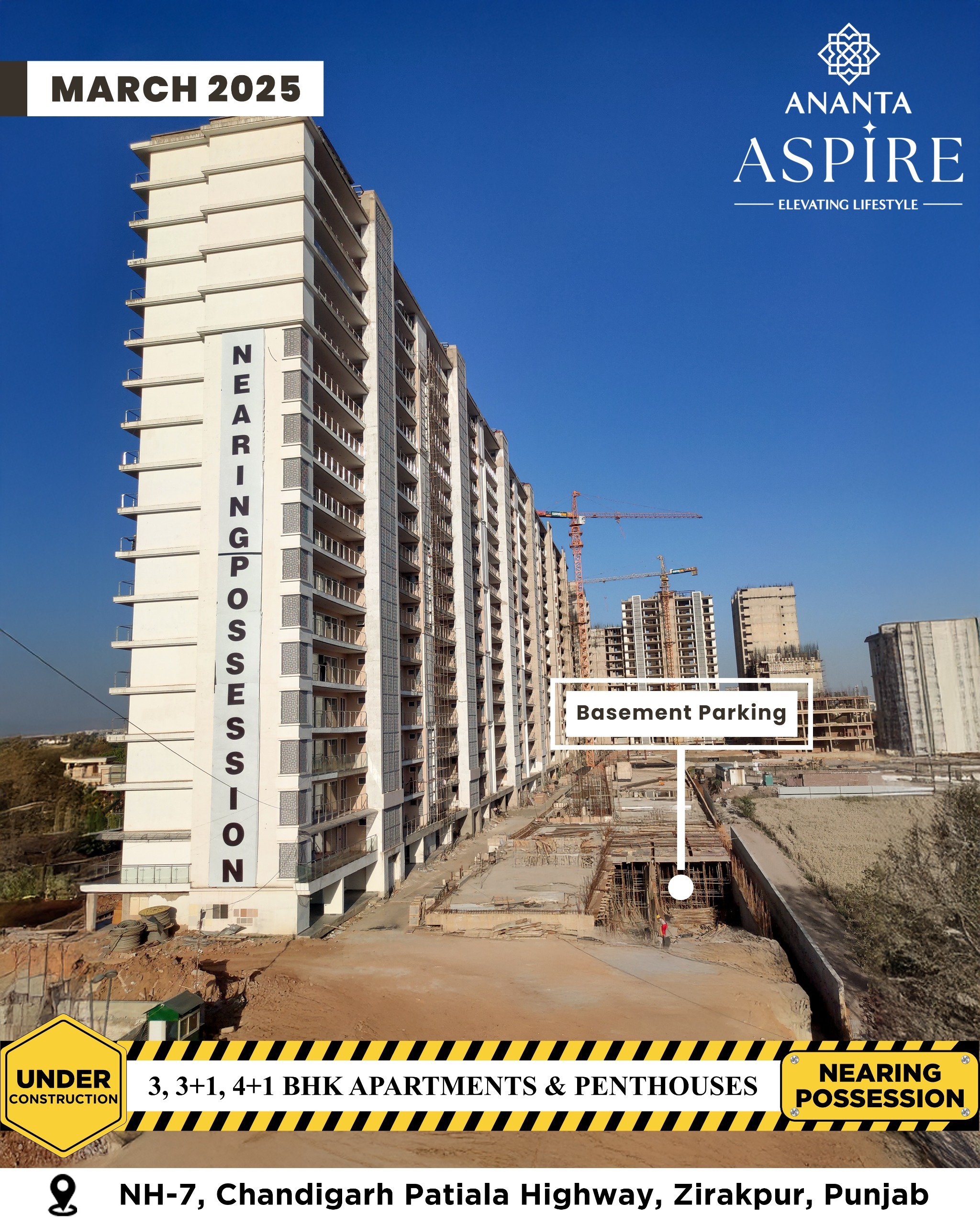3 BHK Apartment For Sale in The Ananta Aspire