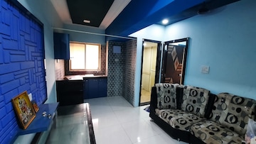 Living Room in Studio Apartment at Golden Isle, Goregaon East – for Rent